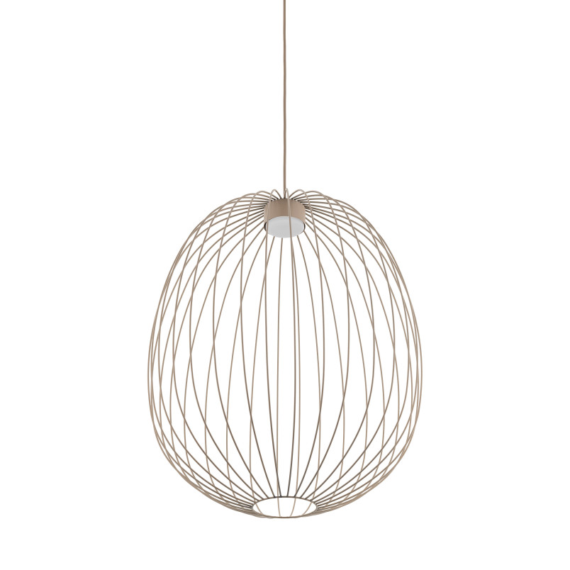 Lampa wisząca Sphera L beżowa - TK Lighting | Nowoczesny design