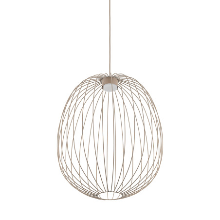 Lampa wisząca Sphera L beżowa - TK Lighting | Nowoczesny design