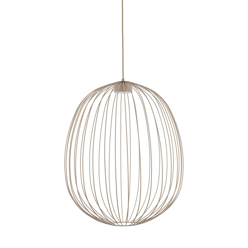 Lampa wisząca Sphera L beżowa - TK Lighting | Nowoczesny design