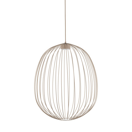 Lampa wisząca Sphera L beżowa - TK Lighting | Nowoczesny design