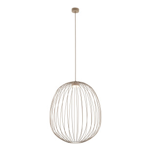 Lampa wisząca Sphera L beżowa - TK Lighting | Nowoczesny design