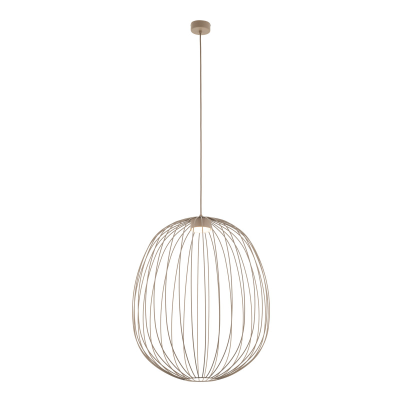 Lampa wisząca Sphera L beżowa - TK Lighting | Nowoczesny design