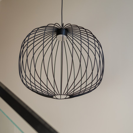 Lampa wisząca Sphera M czarna - TK Lighting | Nowoczesny design