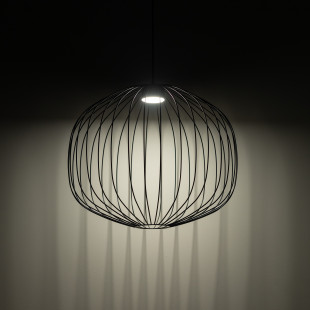 Lampa wisząca Sphera M czarna - TK Lighting | Nowoczesny design