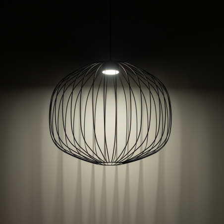 Lampa wisząca Sphera M czarna - TK Lighting | Nowoczesny design