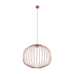 Lampa wisząca Sphera M ceglana | TK Lighting - Odkryj nowoczesny design!