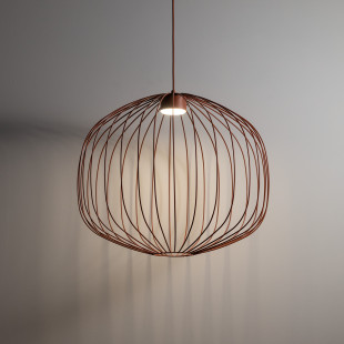 Lampa wisząca Sphera M ceglana | TK Lighting - Odkryj nowoczesny design!