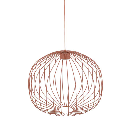 Lampa wisząca Sphera M ceglana | TK Lighting - Odkryj nowoczesny design!
