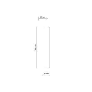 Kinkiet pionowy Navi New LED | TK Lighting - Nowoczesny design