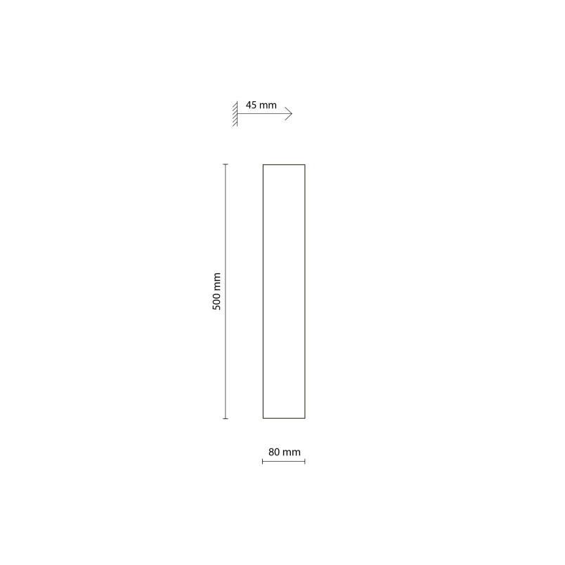 Kinkiet pionowy Navi New LED | TK Lighting - Nowoczesny design