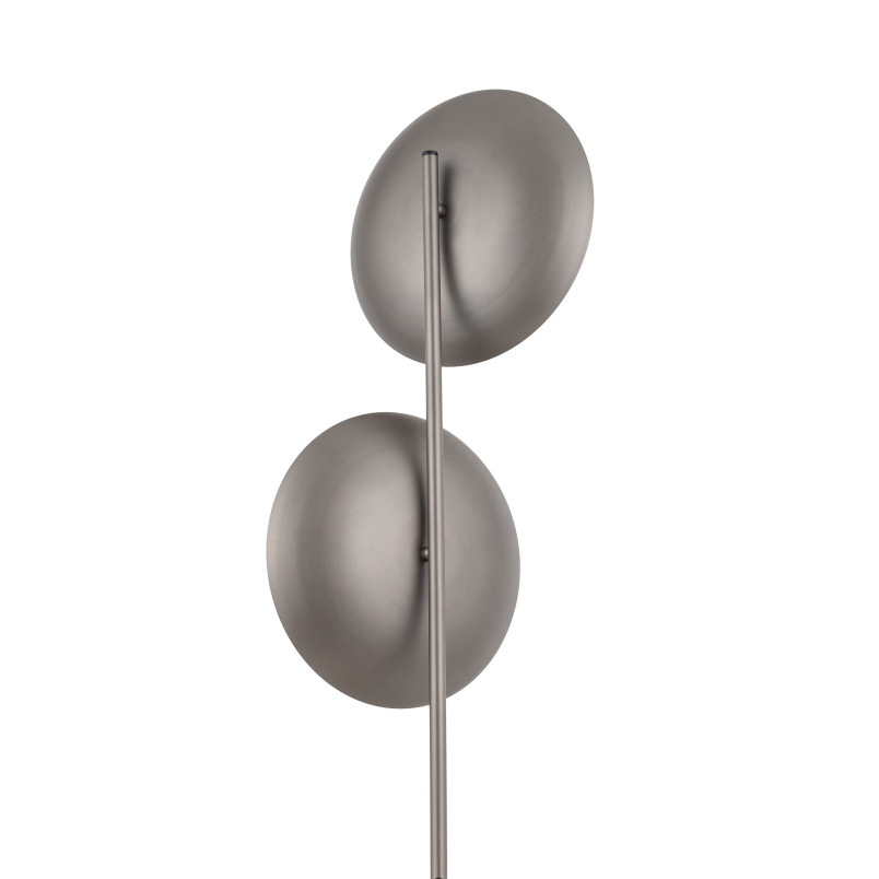 Lampa podłogowa TK Lighting Slate - 2 kule, brąz/bursztyn, 160cm