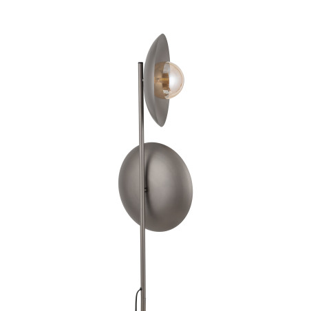 Lampa podłogowa TK Lighting Slate - 2 kule, brąz/bursztyn, 160cm