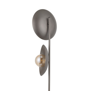 Lampa podłogowa TK Lighting Slate - 2 kule, brąz/bursztyn, 160cm