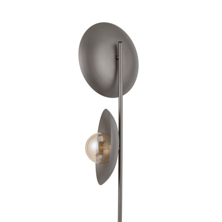 Lampa podłogowa TK Lighting Slate - 2 kule, brąz/bursztyn, 160cm