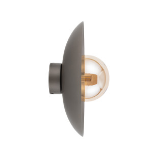 Kinkiet okrągły Slate Brown TK Lighting - Eleganckie oświetlenie
