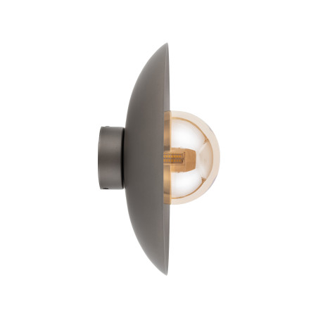 Kinkiet okrągły Slate Brown TK Lighting - Eleganckie oświetlenie