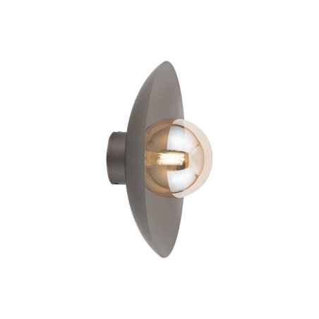 Kinkiet okrągły Slate Brown TK Lighting - Eleganckie oświetlenie