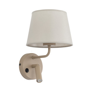 Kinkiet Maja beżowy TK Lighting - Lampka do czytania