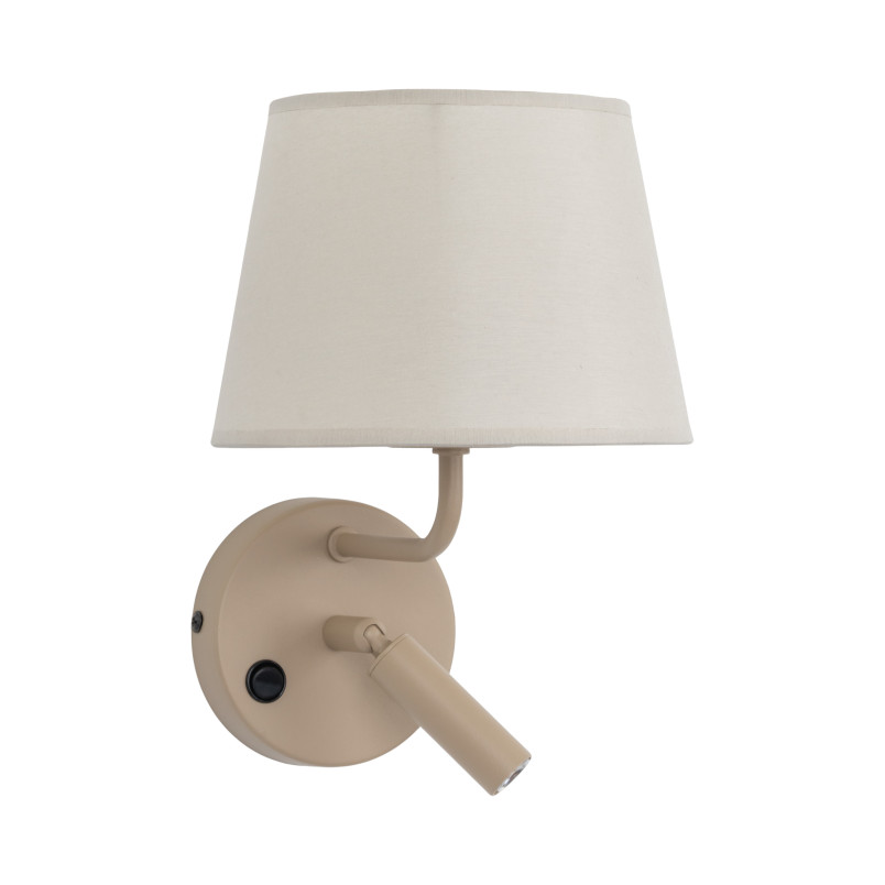 Kinkiet Maja beżowy TK Lighting - Lampka do czytania