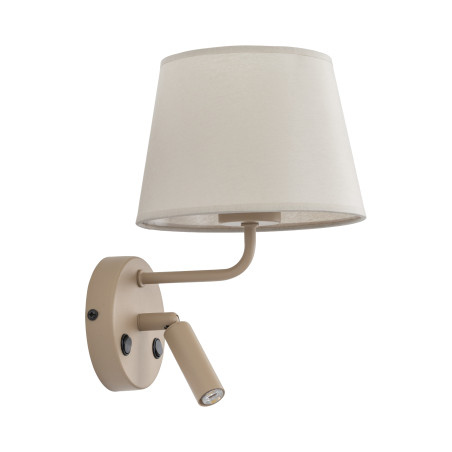 Kinkiet Maja beżowy TK Lighting - Lampka do czytania