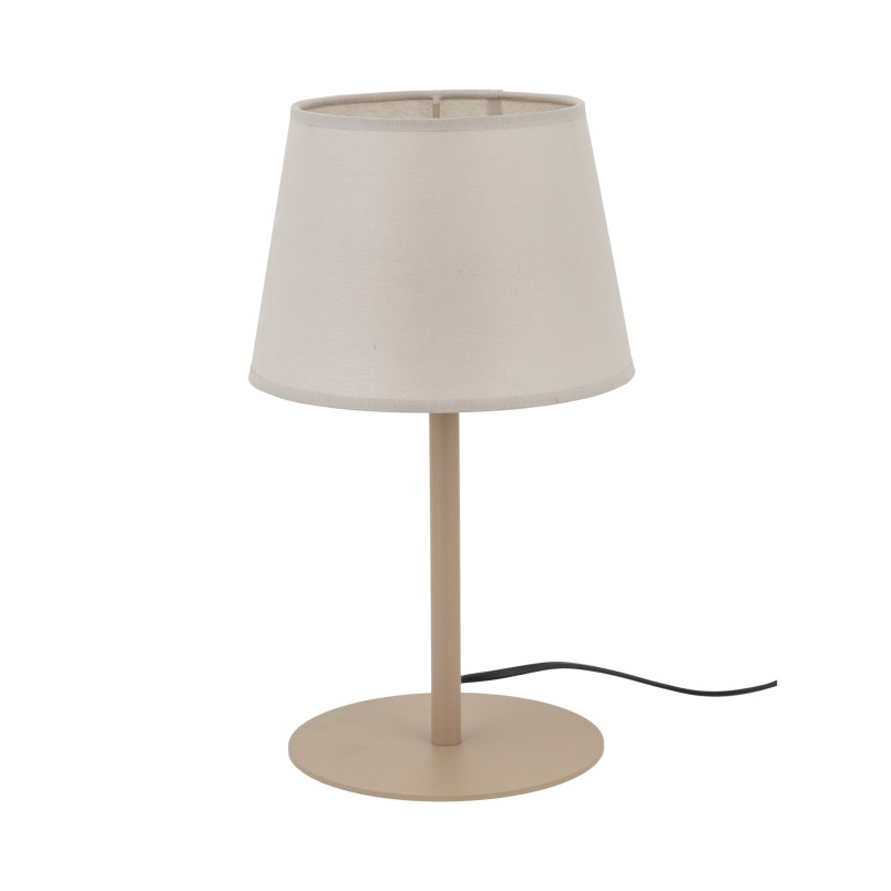 Lampa stołowa Maja beżowa TK Lighting | Elegancki design
