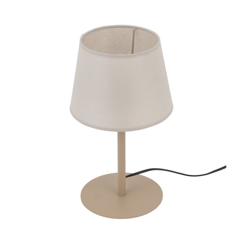 Lampa stołowa Maja beżowa TK Lighting | Elegancki design