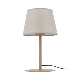 Lampa stołowa Maja beżowa TK Lighting | Elegancki design