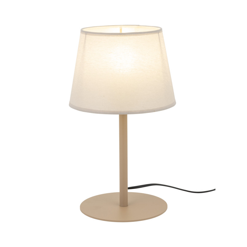 Lampa stołowa Maja beżowa TK Lighting | Elegancki design