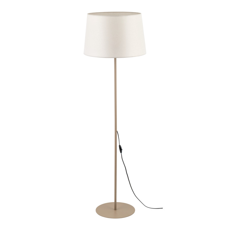Lampa podłogowa Maja beżowa TK Lighting | 148cm
