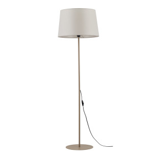 Lampa podłogowa Maja beżowa TK Lighting | 148cm