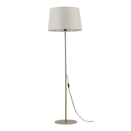 Lampa podłogowa Maja beżowa TK Lighting | 148cm