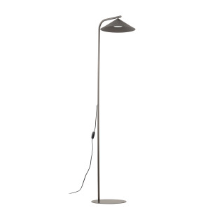 Lampa podłogowa Lume New - Brązowa, Metalowa, TK Lighting