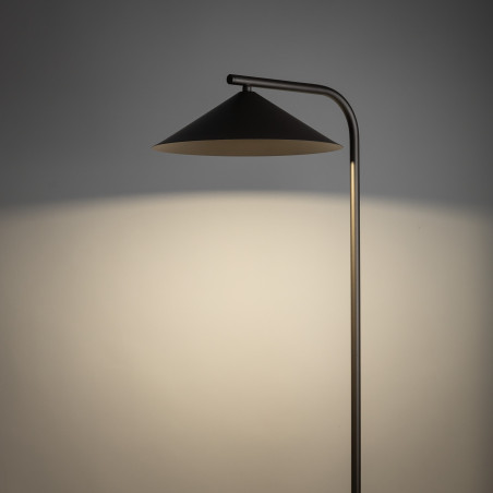 Lampa podłogowa Lume New - Brązowa, Metalowa, TK Lighting