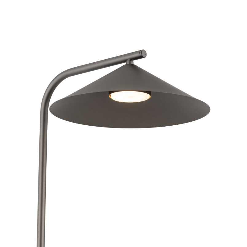 Lampa podłogowa Lume New - Brązowa, Metalowa, TK Lighting