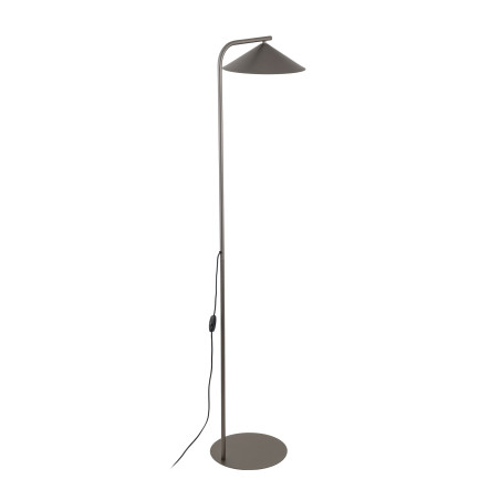 Lampa podłogowa Lume New - Brązowa, Metalowa, TK Lighting