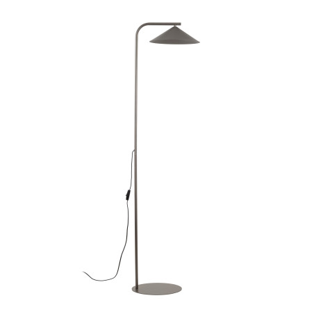 Lampa podłogowa Lume New - Brązowa, Metalowa, TK Lighting