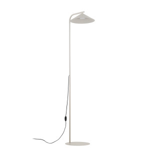 Lampa podłogowa Lume | Metalowy stożek, beż kaszmirowy | TK Lighting