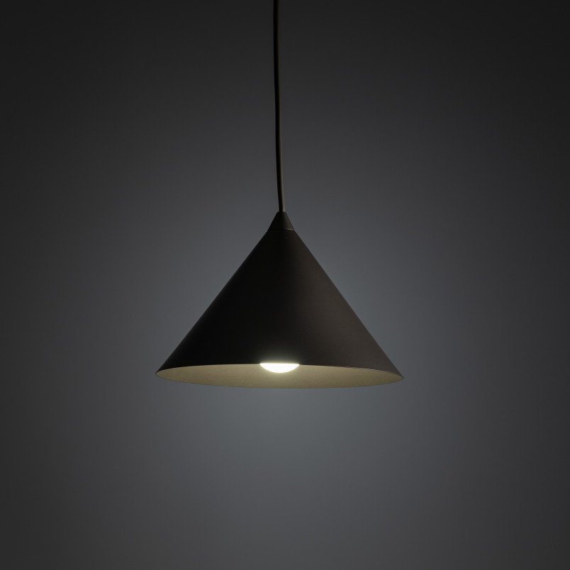 Lampa Wisząca Cono New | Brązowa, Metalowa | TK Lighting