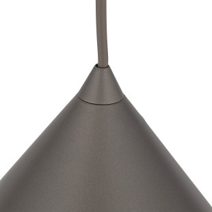 Lampa Wisząca Cono New | Brązowa, Metalowa | TK Lighting