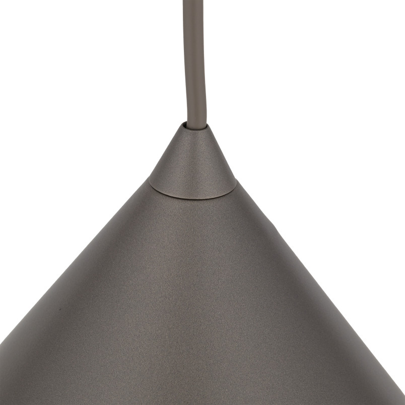 Lampa Wisząca Cono New | Brązowa, Metalowa | TK Lighting