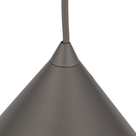 Lampa Wisząca Cono New | Brązowa, Metalowa | TK Lighting