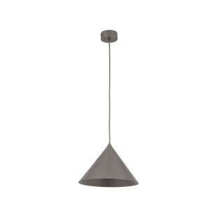 Lampa wisząca Cono New TK Lighting - Brązowa, metalowa