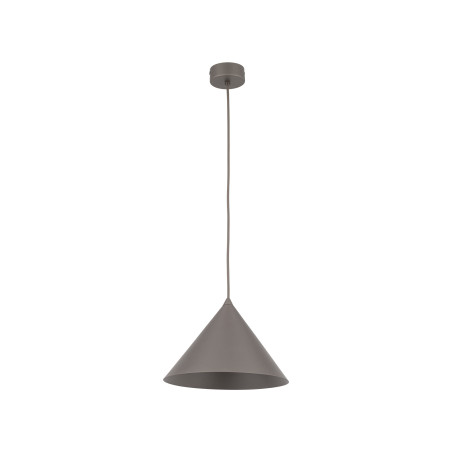 Lampa wisząca Cono New TK Lighting - Brązowa, metalowa