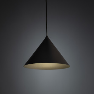 Lampa wisząca Cono New TK Lighting - Brązowa, metalowa