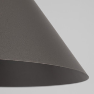 Lampa wisząca Cono New TK Lighting - Brązowa, metalowa
