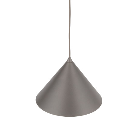 Lampa wisząca Cono New TK Lighting - Brązowa, metalowa