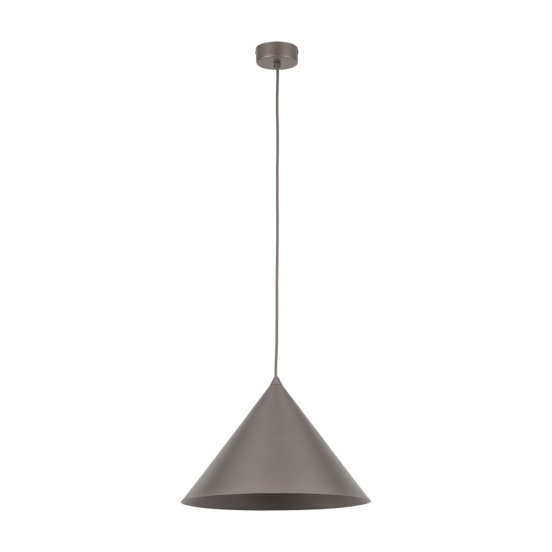 Lampa wisząca Cono New TK Lighting | Brązowy stożek metalowy