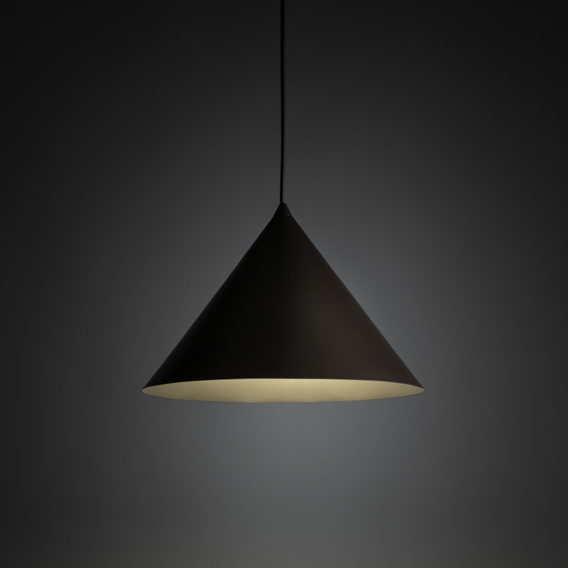 Lampa wisząca Cono New TK Lighting | Brązowy stożek metalowy