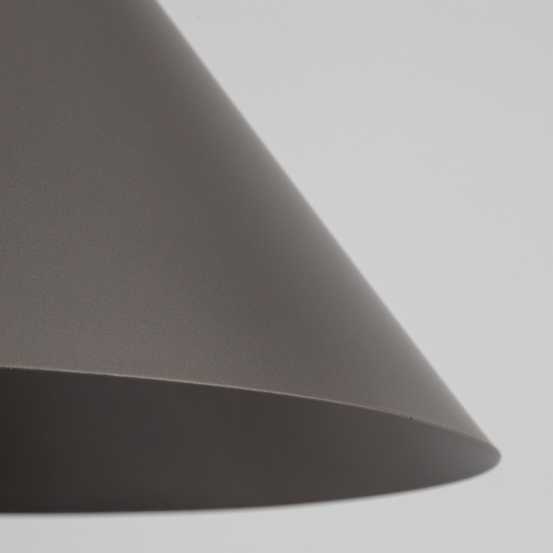 Lampa wisząca Cono New TK Lighting | Brązowy stożek metalowy