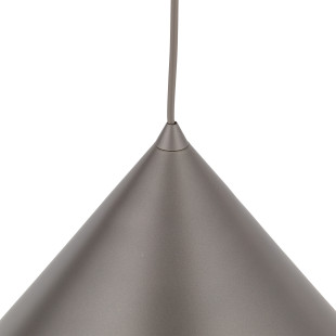 Lampa wisząca Cono New TK Lighting | Brązowy stożek metalowy